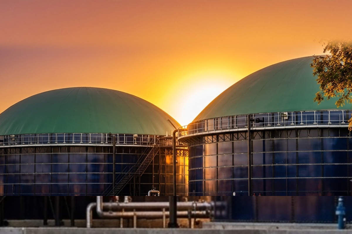 Biogas to CBG circular economy diagram