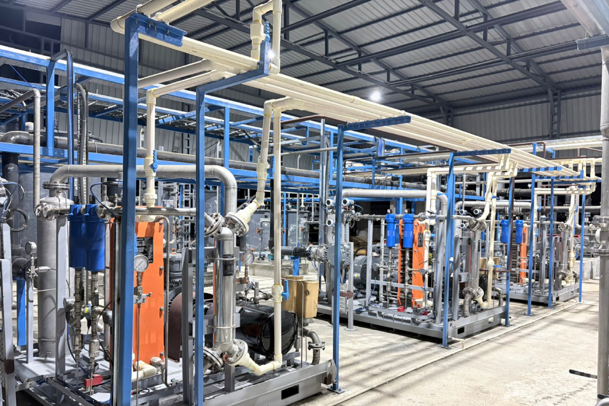 SCADA control room for biogas plant automation